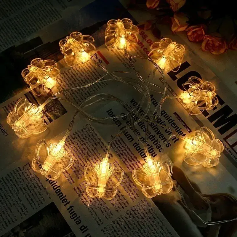 Guirnalda De Luces 10 Led Broche 220V 2 Mts Calida MARIPOSA1_WEBP.webp