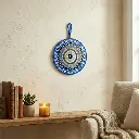 Colgante - Mandala Ojo Turco Cerámica con Relieve (17cm) 2_WEBP.webp