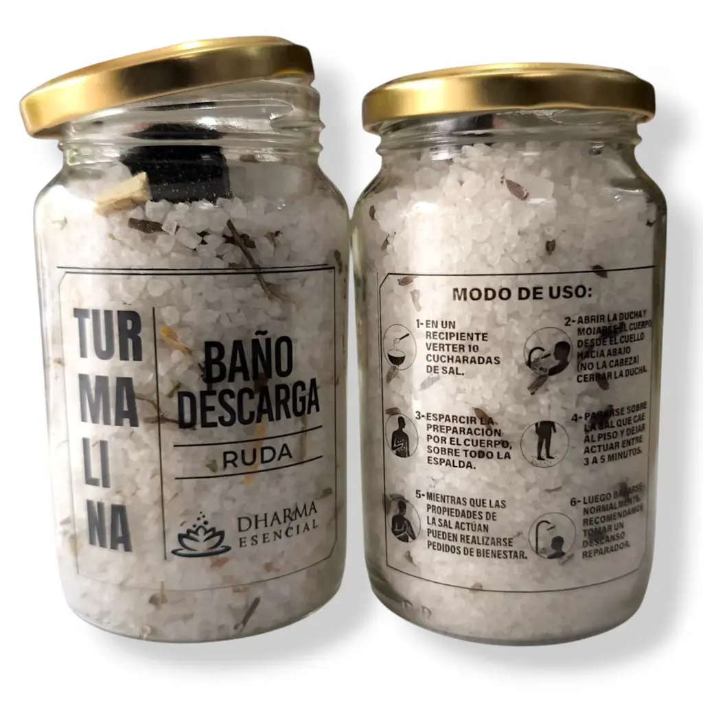 Frasco 360ml - Sales de Baño de Descarga - Turmalina.webp
