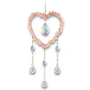 Colgante de Cristales - Corazon con Cuarzo Rosa (Grande).webp