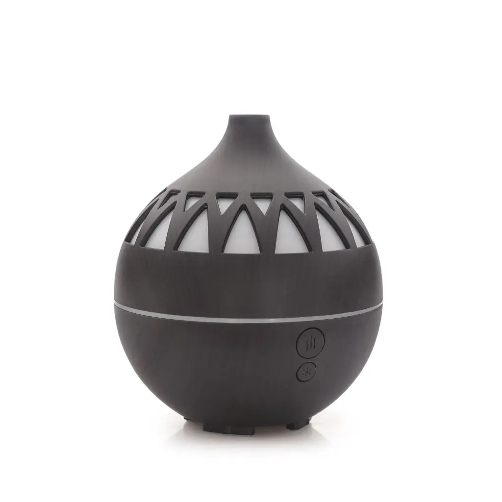 Humidificador RGB Mandala triangulos 180ml 14x6cm (Sin filtro - Apto aceites)1.webp