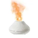 Humidificador Fogata Redondo Blanco.webp