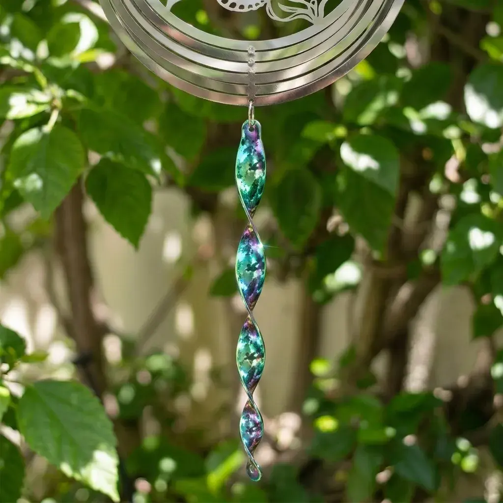 Cola para Windspinner - Espiral plástica color 29cm 2.webp