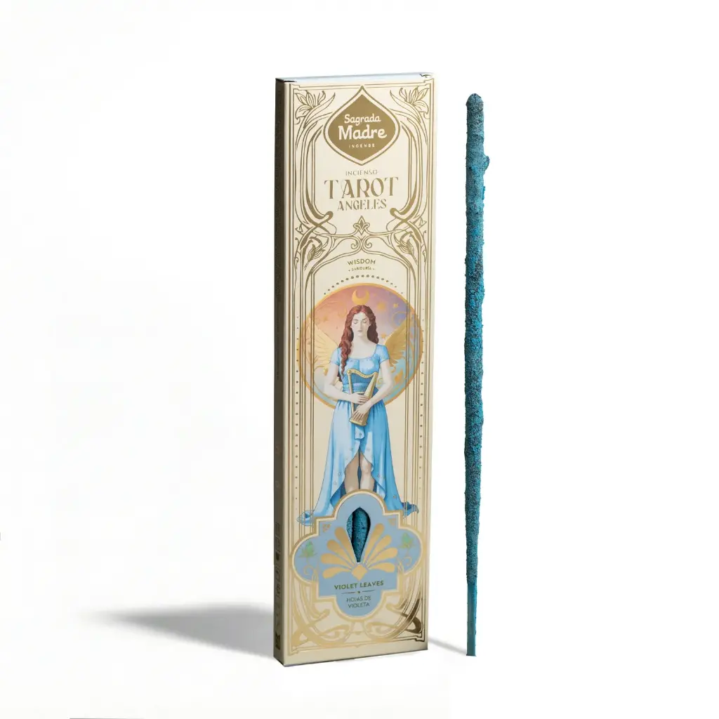 TAROT Angeles - Hojas de violeta.webp