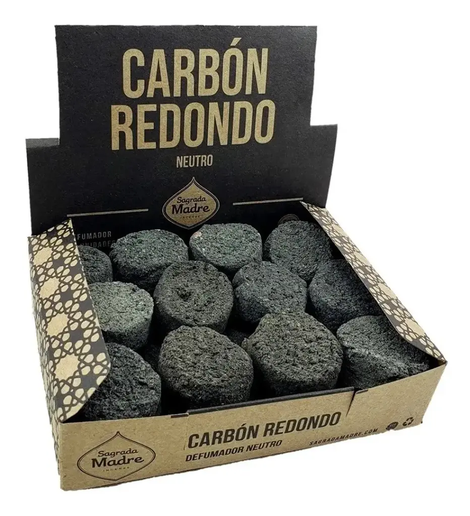 Carbón redondo neutro x24 S.M.
