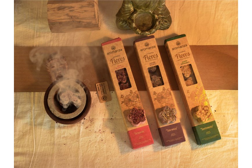Pastillas Flores Aromanza x6