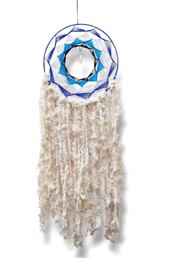 Atrapasueños - Ojo turco Llamador de Hadas (Aro 24cm) 