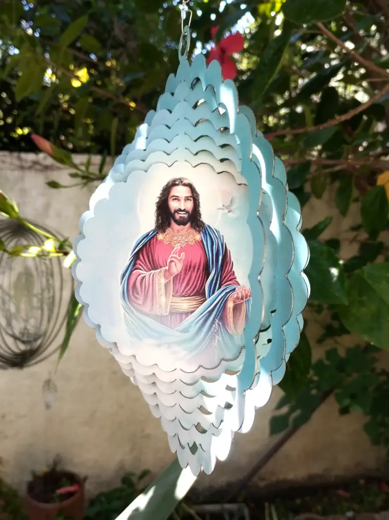 WindSpinner 20cm - Jesús (Pintado ambos lados)