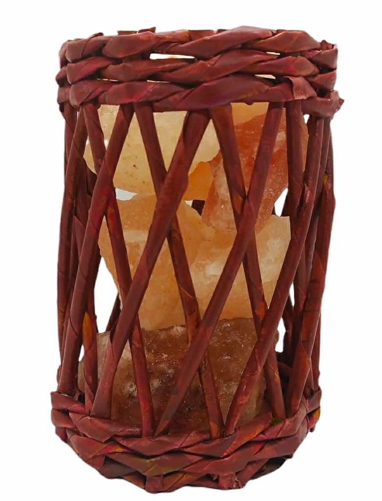 Lámpara de Sal N°1 Luz de diamantes 14x10cm