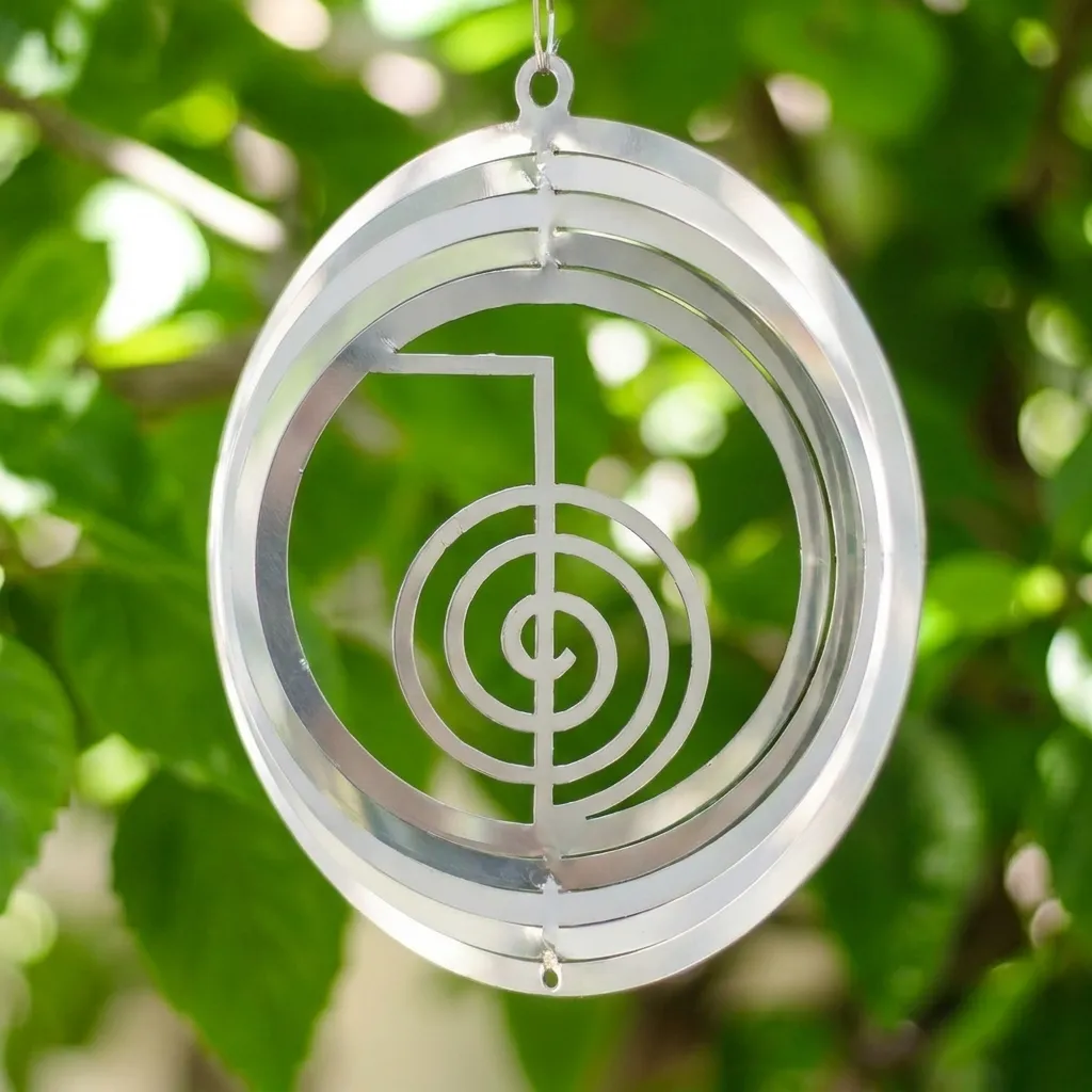WindSpinner 10cm - Símbolo Reiki Cho Ku Rei
