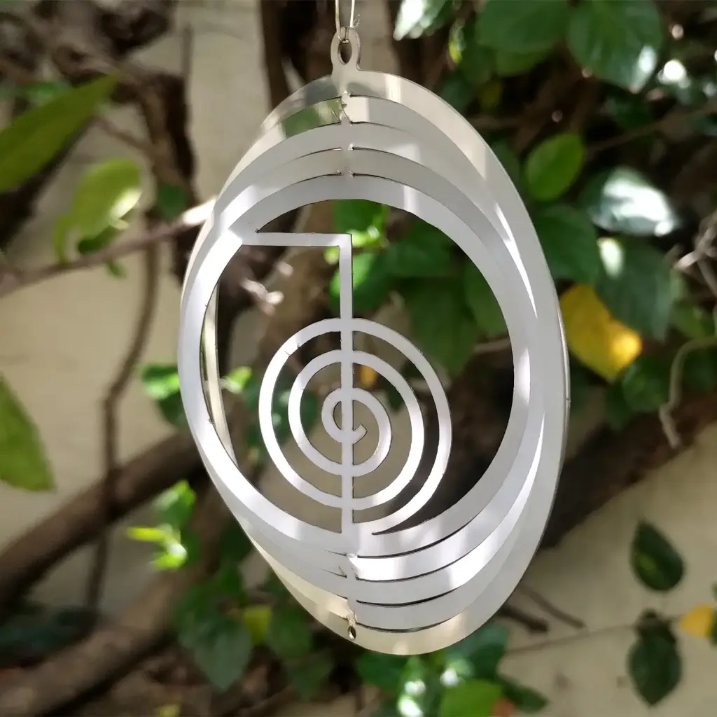 WindSpinner 10cm - Símbolo Reiki Cho Ku Rei