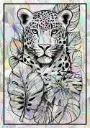 Sticker Suncatcher (Atrapasol) - 003. Jaguar