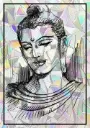 Sticker Suncatcher (Atrapasol) - 020. Buddha