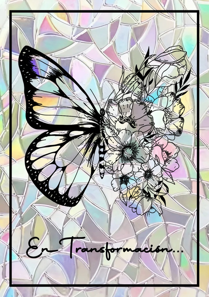 Sticker Suncatcher (Atrapasol) - 047. Mariposa