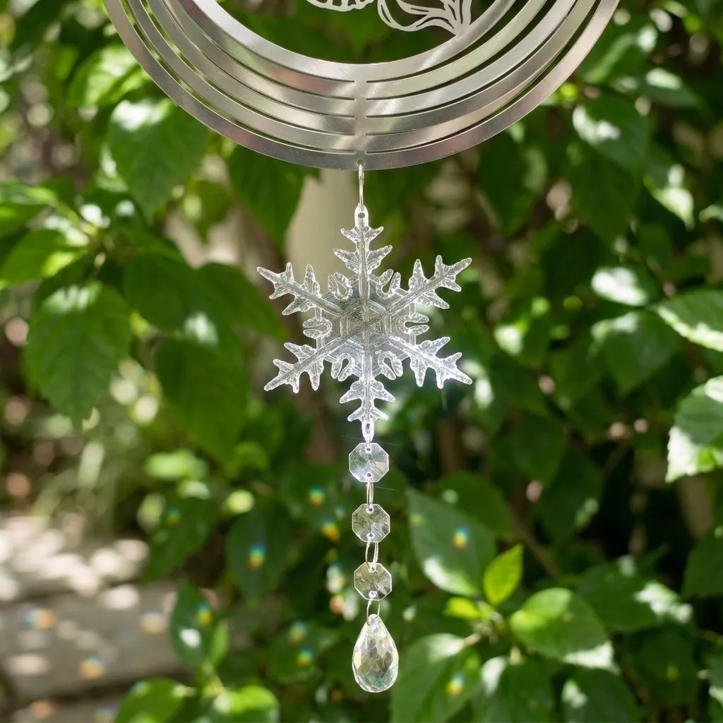 PROMO X10 Cola para Windspinner - "Cristal gélido" de acrilico (19cm)