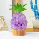 Lampara de Piña - Amatista (12x5cm)