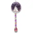 Colgante de Cristales - Arbol de Amatista (45x8cm)