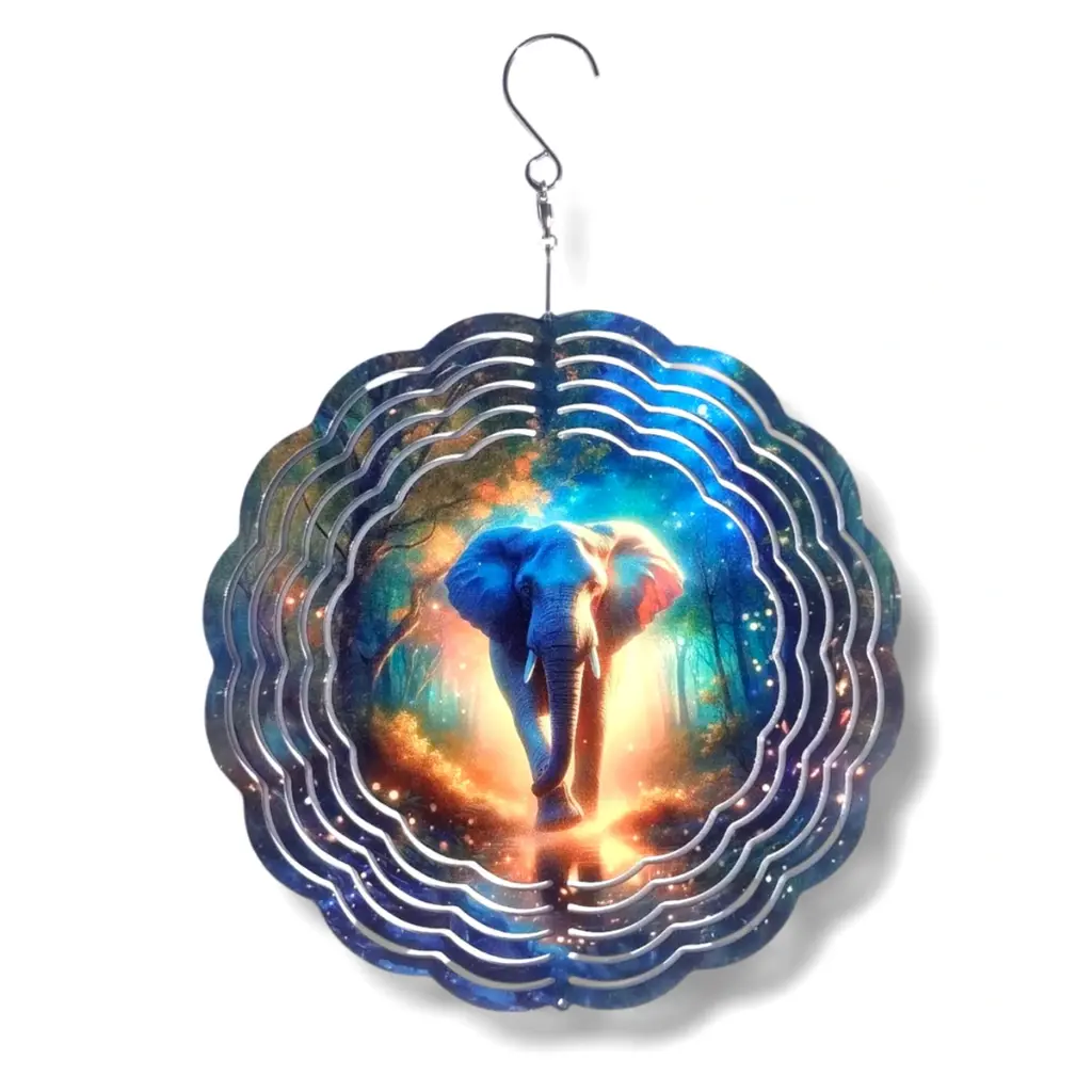 Windspinner 20cm NUEVOS - Elefante (Pintado ambos lados)