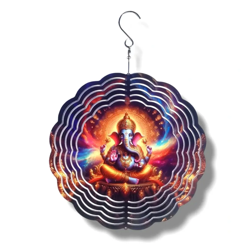 Windspinner 20cm NUEVOS - Ganesha (Pintado ambos lados)