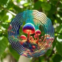 Windspinner 20cm NUEVOS - Hongos Mágicos (Pintado ambos lados)