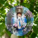 Windspinner 20cm NUEVOS - Virgen María (Pintado ambos lados)