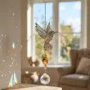 Colgante Atrapasol de Acero Inox. - Colibri (30x9cm)