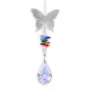 Colgante Atrapasol de Acero Inox. - Mariposa (26x6cm)