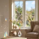 Colgante Atrapasol de Acero Inox. - Hada (35x5cm)