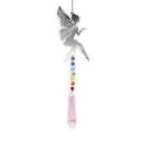 Colgante Atrapasol de Acero Inox. - Hada (35x5cm)