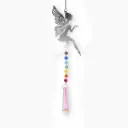 Colgante Atrapasol de Acero Inox. - Hada (35x5cm)