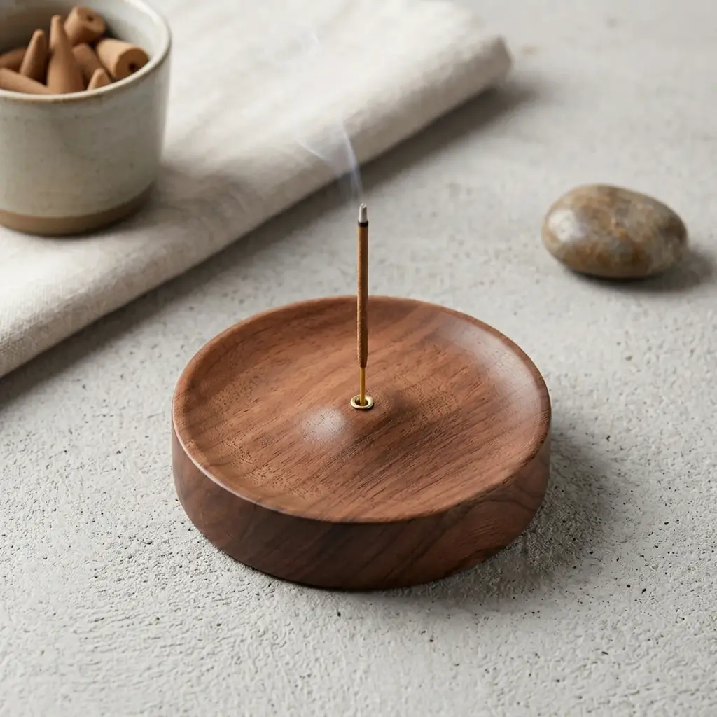 Portasahumerios de Madera Tallada (9cm)