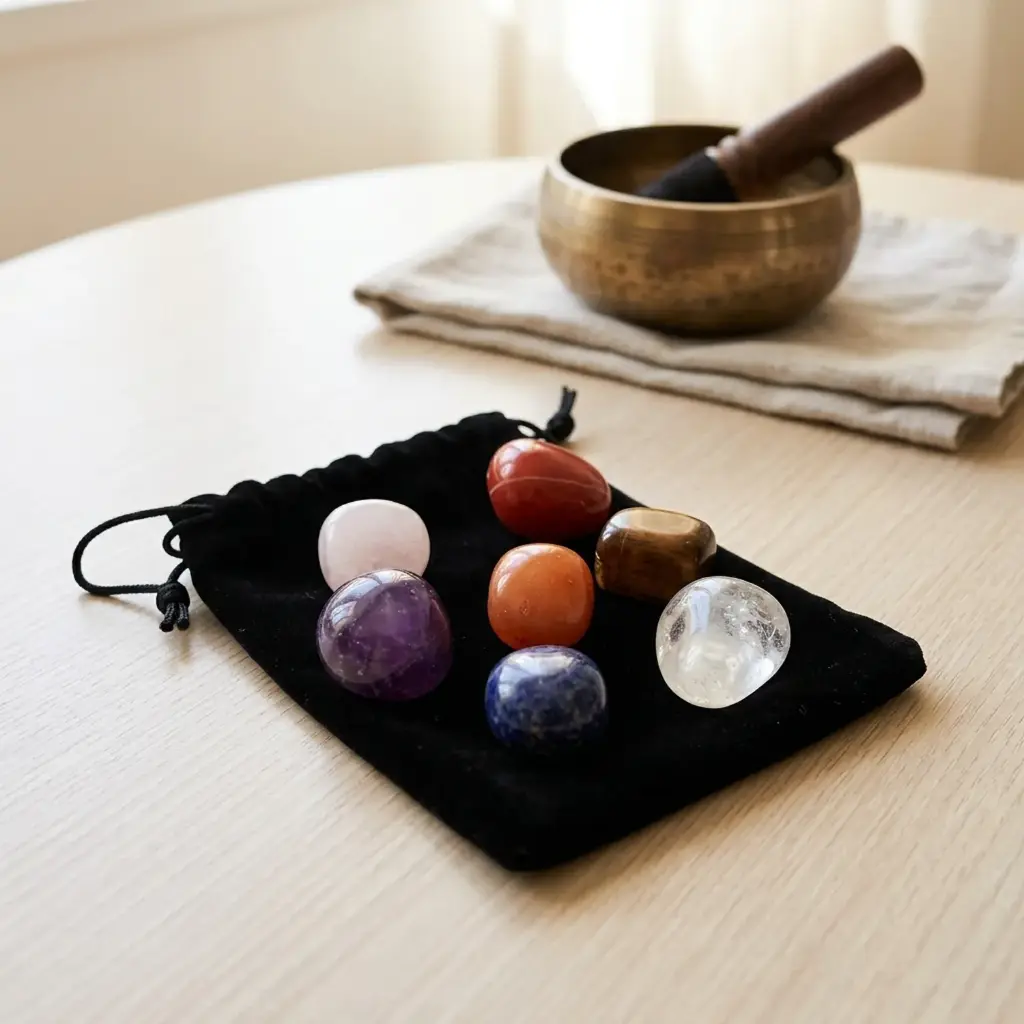 Kit 7 chakras piedras grandes