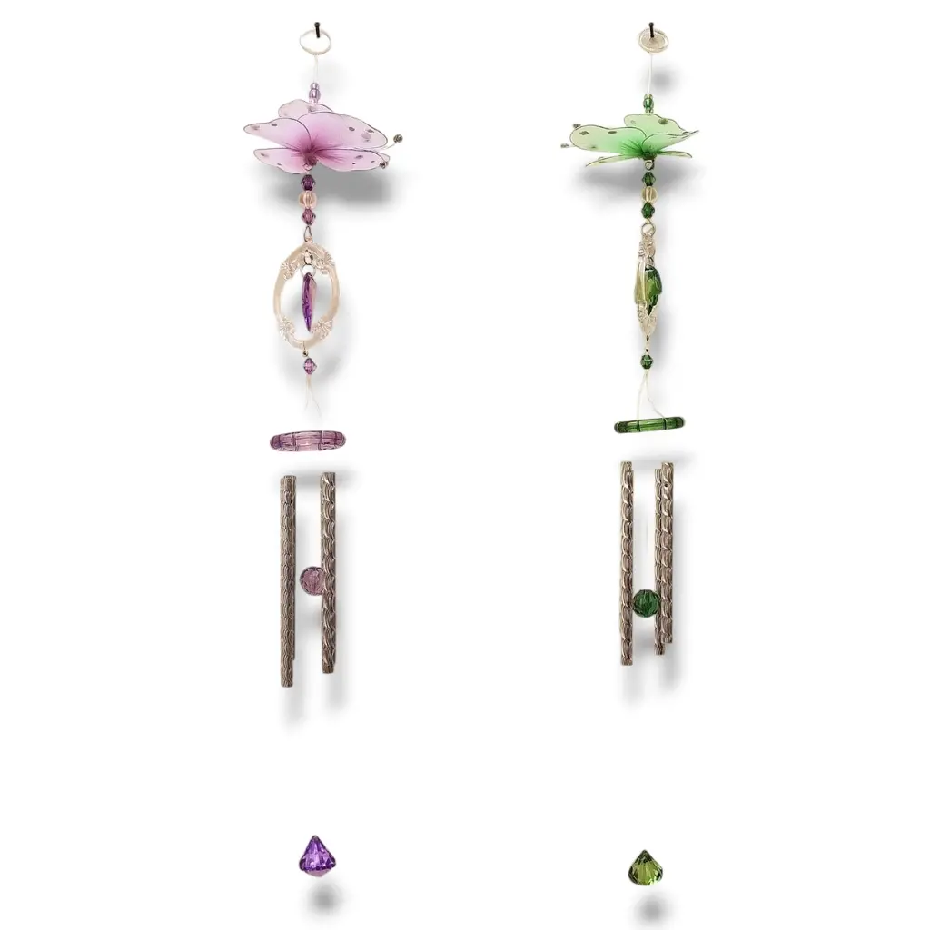 Llamador de Angeles - Mariposa con Tul (48x41cm)