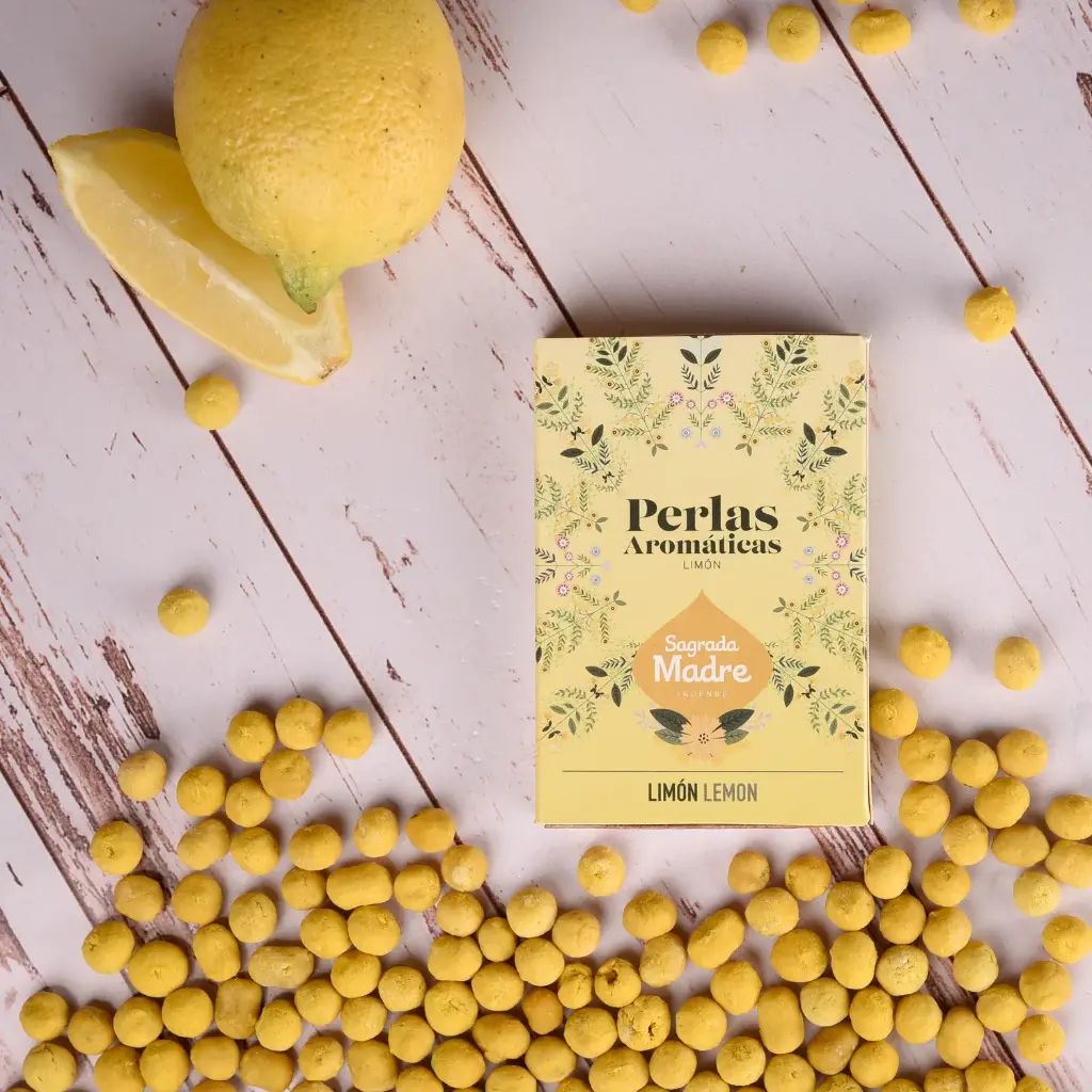Perlas Aromáticas Limón S.M. x1  Caja