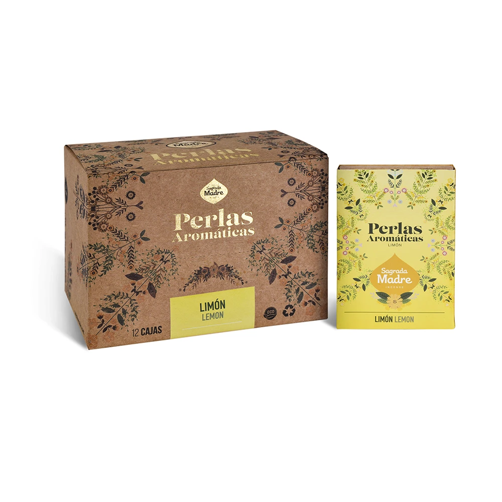 Perlas Aromáticas Limón S.M. x12 Cajas