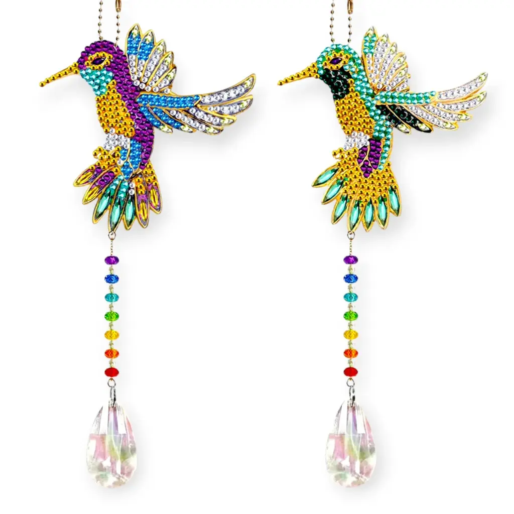 Set Diamantes x2u - Colibri Atrapasol (para armar)