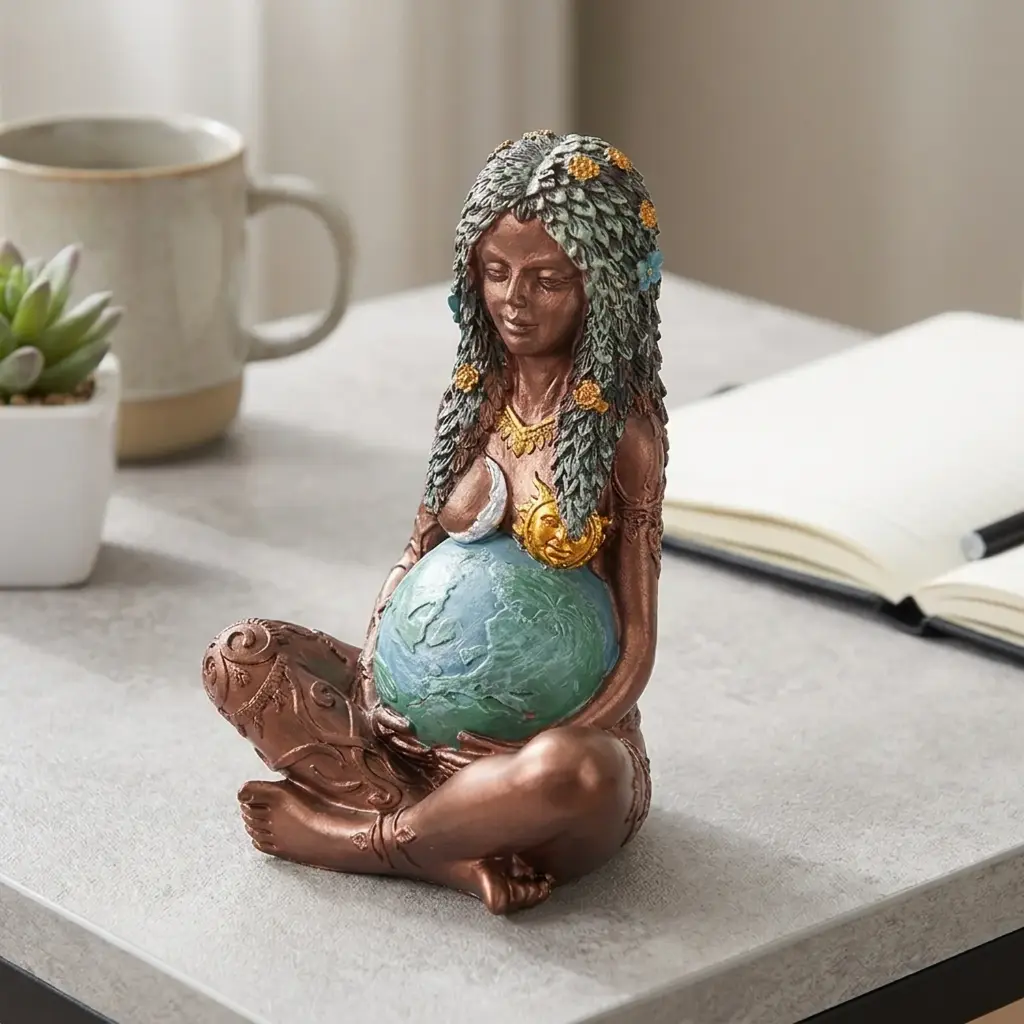 Estatuilla - Madre Tierra Pachamama (7x5cm)