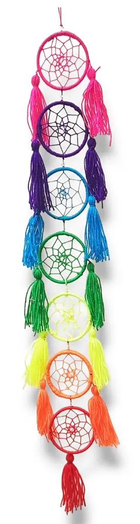 Atrapasueños Tira 7 chakras