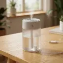 Humidificador USB cilíndrico Color Transparente (Ideal para autos)