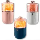 Lámpara de Sal USB Corona Real (14x7cm)