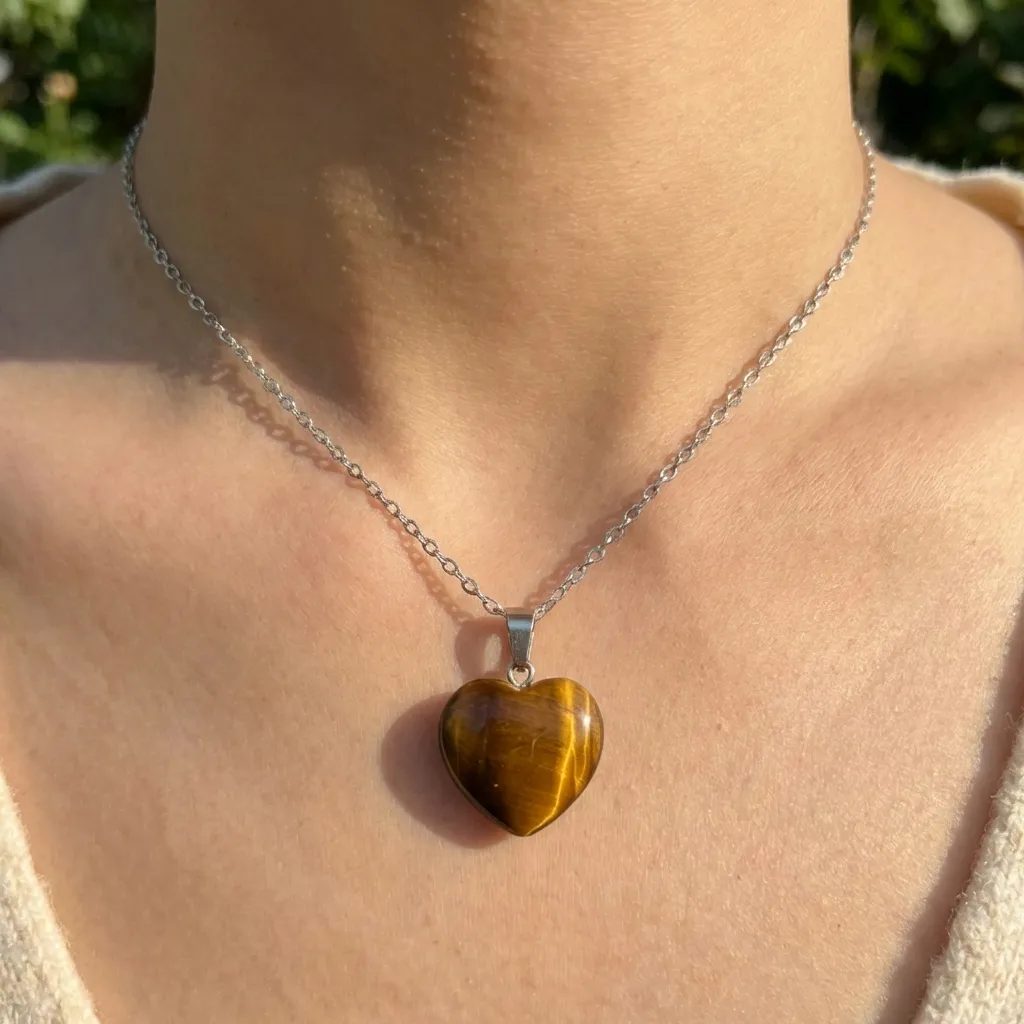 Dije Corazón de Cristal
