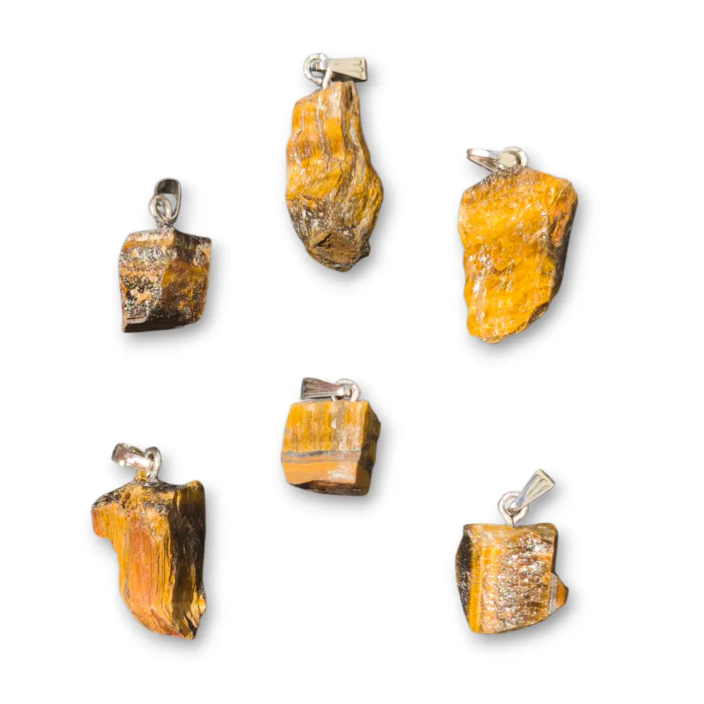 Dije en bruto Ojo de Tigres 