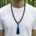 Japamala 108 Cuentas de Madera (Ojo Turco)