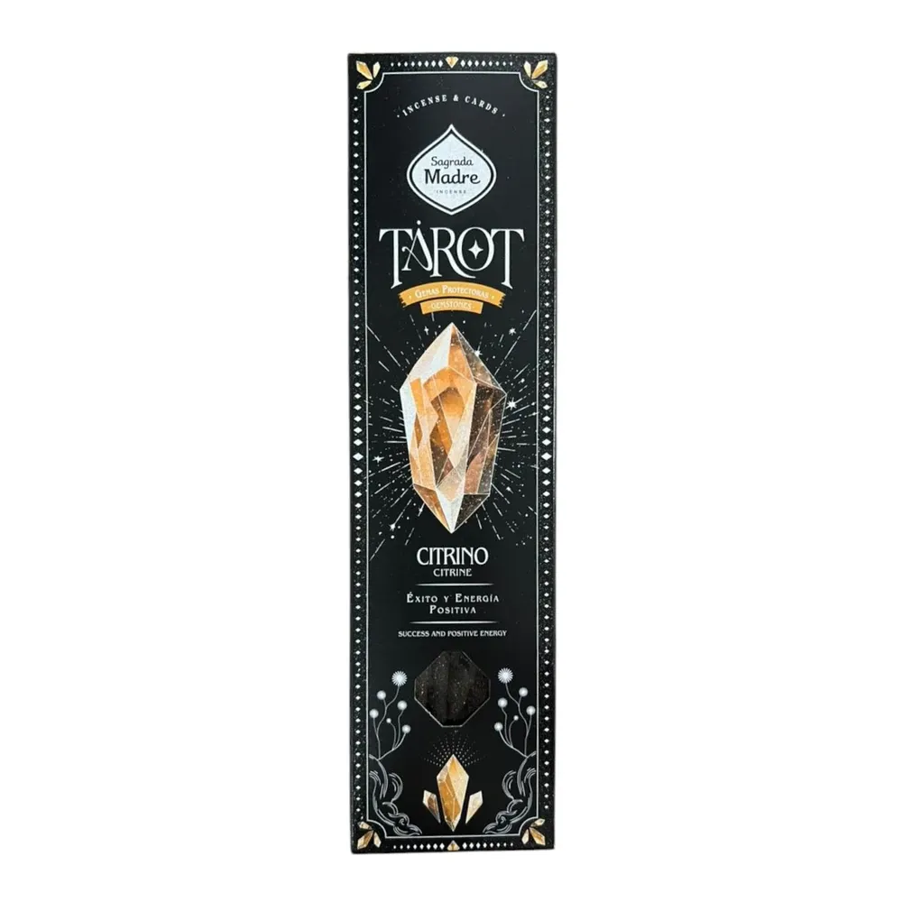 Sahumerio Tarot Gemas Protectoras S.M. - Citrino