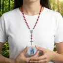 Rosario Perfumado Virgen Medalla Milagrosa (En cajita plástica)