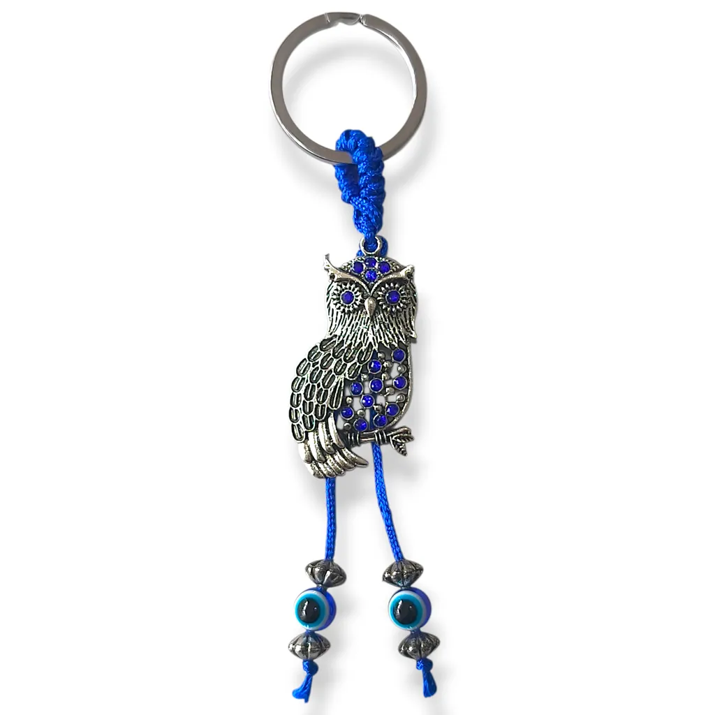 Llavero Buho de Poder (12x2cm)