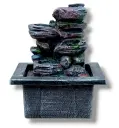 Fuente de Agua - Cascada de Piedras (19x15cm)