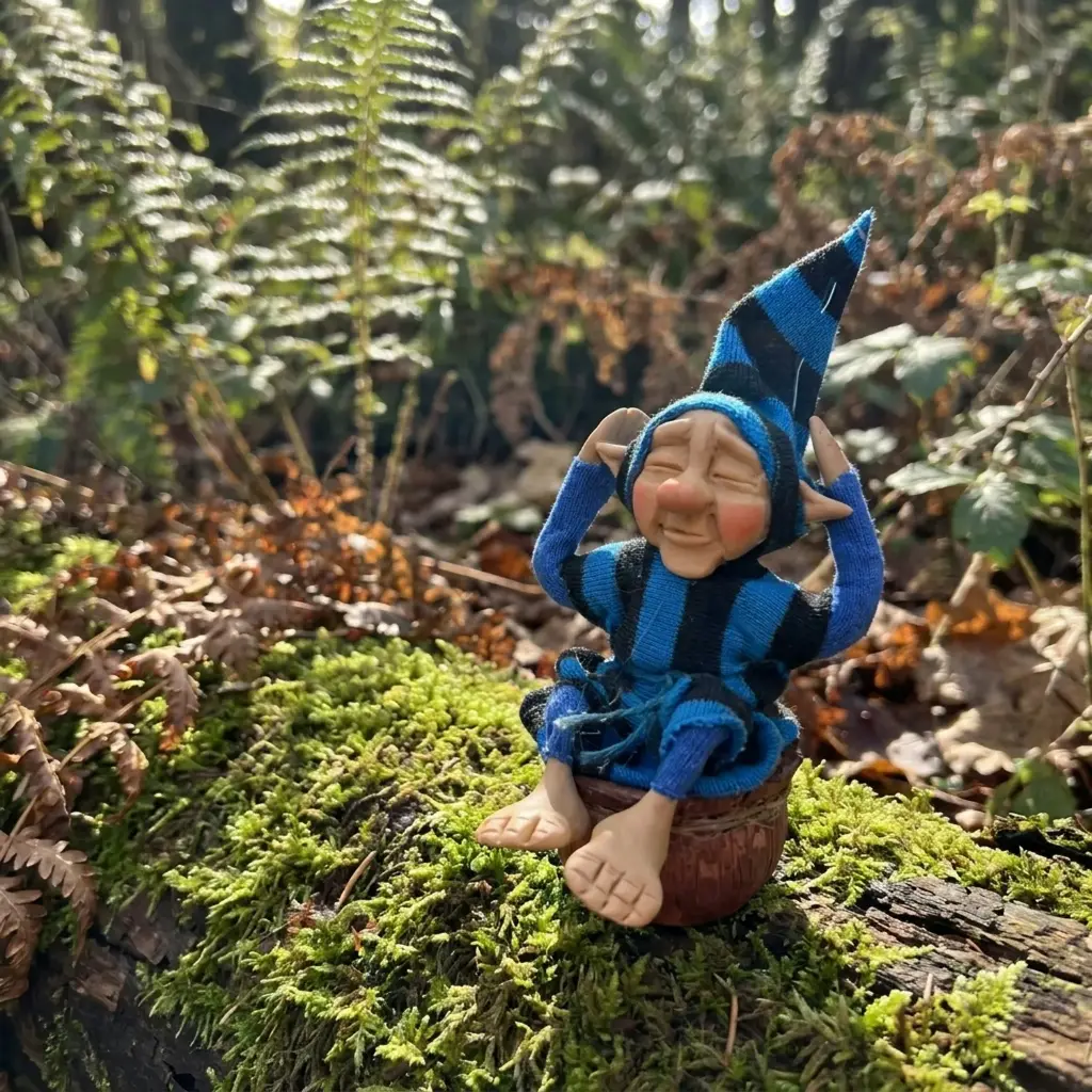 Duende Relax - Acostado en cuenco (10cm)