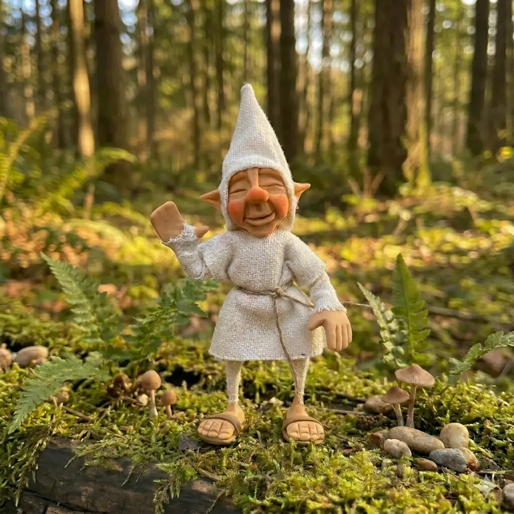 Duende Zen Meditación (10cm)