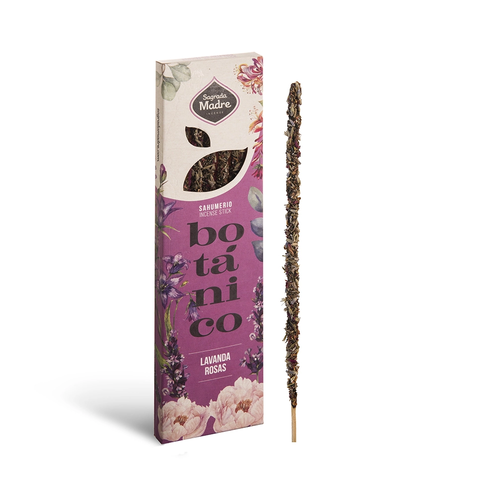 Sahumerio Botánico S.M. - Lavanda & Rosas